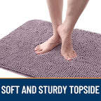 OLANLY Dog Door Mat for Muddy Paws 44x24, Super Absorbent Chenille Mud Mat | - Image 4