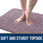 OLANLY Dog Door Mat for Muddy Paws 59x24, Super Absorbent Chenille Mud Mat | - Image 4