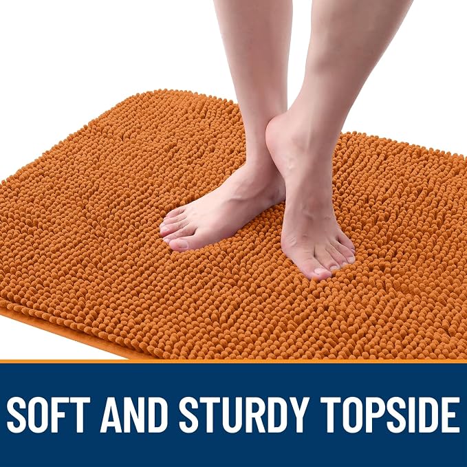 OLANLY Dog Door Mat for Muddy Paws 47x17, Super Absorbent Chenille Mud Mat | - Image 4