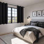 Short Blackout Curtains for Bedroom 2 Panels, 42 x 45 Inch | Light Blocking & - Image 6