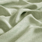 MIULEE Sage Green Kitchen Curtain 24 Inches Length 2 Panels Farmhouse | Soft - Image 6