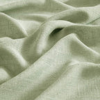 MIULEE Sage Green Linen Curtains 42x63 Inch Length 2 Panels - Image 4
