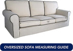 PureFit Stretch Oversized Couch Covers Fleece Sofa Slipcovers Classic Blue | - Image 6