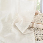 BGment 90 Inches Long Curtains Linen Semi Sheer, Light Filtering Window - Image 7