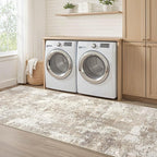 LOONGRUG Runner Rug 2x6 Washable Non-Slip Kitchen Neutral Modern Rug | Abstract - Image 7