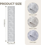 2'6 x 14' Runner Rug Non Slip, Washable Kitchen Rugs, Living Room, Extra Long - Image 2