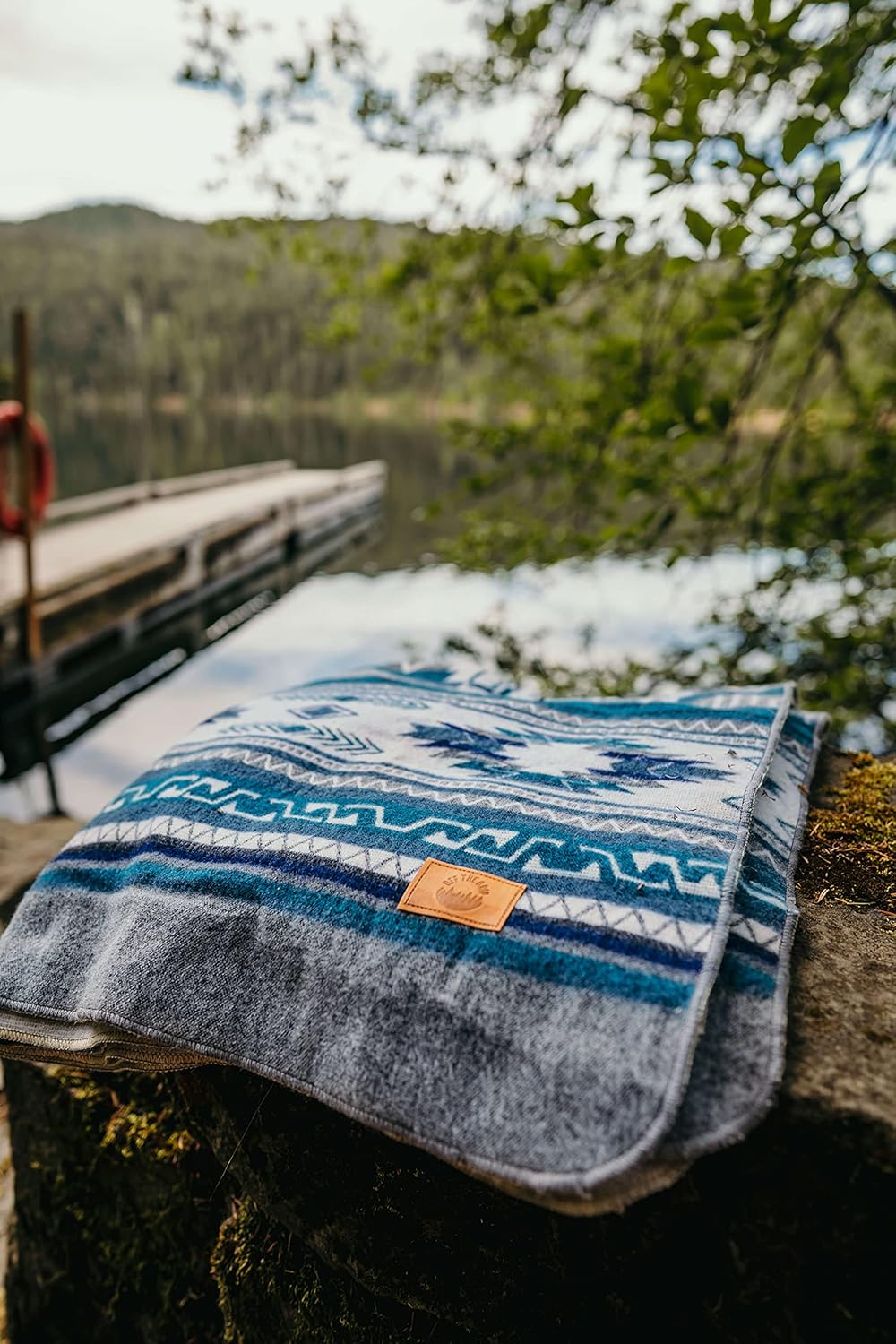 Inca Aztec Throw, Queen, King Blanket | Southwest Indian Navajo Boho Style | Native Cover for Camping, Bedding, Couch, Vanlife | Faux Alpaca, Lightweight, Hypoallergenic (Condor Gray, Queen)