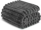 Exclusivo Mezcla Striped Twin Size Fleece Blanket - Image 8