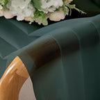 Green Sheer Curtains 54 Inch Length 2 Panels Set - Image 3