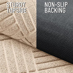 OLANLY Front Door Mat Outside Entrance 35x23, Waterproof Heavy-Duty Doormat | - Image 4