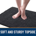 OLANLY Dog Door Mat for Muddy Paws 45x27, Super Absorbent Chenille Mud Mat | - Image 4