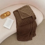 BEDELITE Brown Throw Blanket for Couch, Soft Cozy Gifts for Women, 50 * 60 | 3D - Image 6
