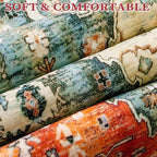 SERISSA 3x4 Washable Non Slip Boho Area Rug - Image 5