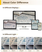 RELEANY Washable Area Rug, Large 9'x12', Water Repellent, Pet Friendly - Image 8