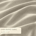MIULEE Burlywood Birch Pinch Pleated 100% Blackout Curtains 40x102 Inches | - Image 6