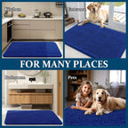 OLANLY Dog Door Mat for Muddy Paws 70x46, Super Absorbent Chenille Mud Mat | - Image 8