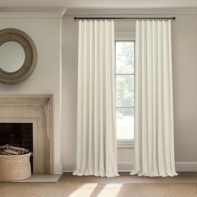 Pitalk Short Small Window Room Darkening Curtains 68 Inches Long - Image 2