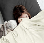 Utopia Bedding Ultra Soft Fleece Bed Blanket Queen Size Ivory | Microfiber - Image 8
