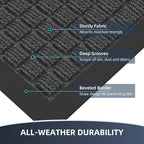 Front Door Mat Outside Entrance, Heavy Duty Waterproof Doormat | 31.5"x20" - Image 4