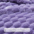 NEWCOSPLAY Fleece Clouds Cozy Throw Blanket - Image 5