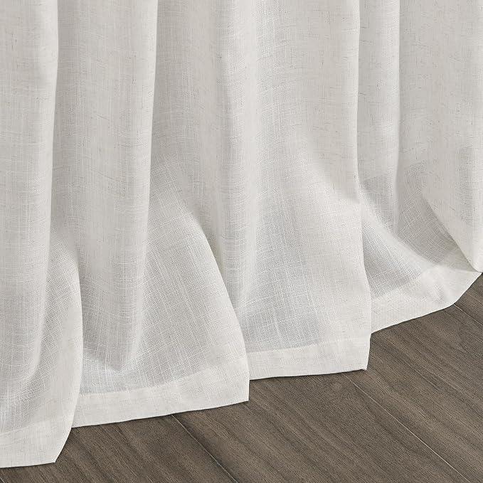 Natural Linen Curtains 120 Inches Long - Image 9