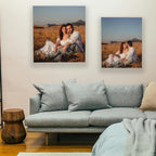 Custom Framed Canvas Prints With Your Photos-Personalized Picture To Canvas Wall Art ，Home Decoration Gifts Holiday Gifts