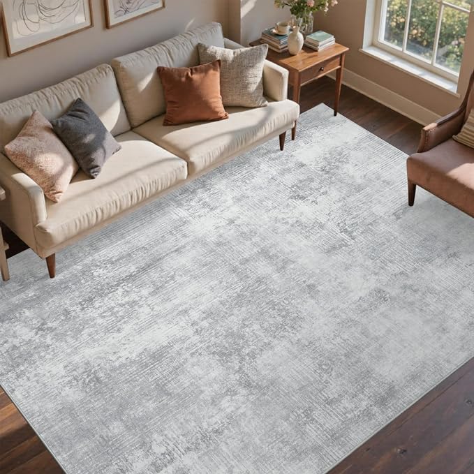 6x9 Ft Large Area Rugs for Living Room, Soft Non-Slip Washable Rugs Modern by Cuzwlovita