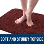 OLANLY Dog Door Mat for Muddy Paws 70x35, Super Absorbent Chenille Mud Mat | - Image 4