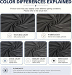 8Pcs Patio Cushion Covers, Outdoor Stretch Cushion Covers, Washable | Stretch - Image 4