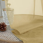 Sheer Curtains 84 Inches Long 2 Panels Set, Sheer Gold Curtains - Image 5