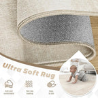 pmtsns Area Rugs 8x10 for Living Room: Washable Rug Modern Abstract Neutral - Image 4
