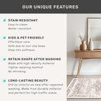 Boho Long Bathroom Runner Rug 24 x 72 Washable Non Slip - Image 7