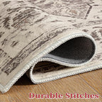 SERISSA 5x7 Washable Non Slip Boho Area Rug - Image 7