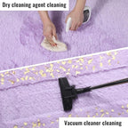 Purple Rugs for Girls Bedroom 6x9 Ft Fluffy Living Room Area Rugs, Soft Bedside - Image 6