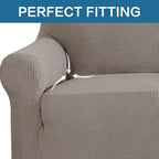 H.VERSAILTEX Stretch Oversized Couch Cover 1 Piece Sofa Slipcovers - Image 5