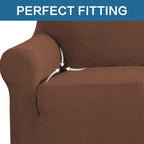 H.VERSAILTEX Stretch Chair Slipcover Sofa Cover Furniture Protector High - Image 5