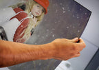 Personalized Custom Canvas Prints: Photo On Canvas (Dark Brown, 12x16) Transform Your Photos into Stunning Framed Wall Art Digitally Printed Photo To Canvas Ideal for Home Decor, Gifts Keepsakes.