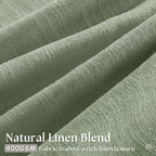 Sage Green 120 Inch Curtains High Ceiling Tall Curtains 2 Panels Set | Pinch - Image 3