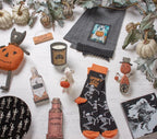 Primitives by Kathy Jack Decorative Chunky Sitter Great for Halloween and Fall Decorations, 4"x6.75"x1", Multicolor