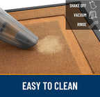 OLANLY Front Door Mat Outside 33x21, All-Season Heavy-Duty Rubber Doormat | - Image 5