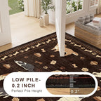 DUKINO 2x3 Bathroom Rugs, Washable Dog Kitchen Rug Non Slip, Stain Resistant - Image 7