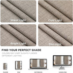 Joydeco 100% Blackout Curtains for Bedroom - Image 8