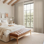 Modern Farmhouse Linen Curtains 96 Inches Long - Image 7