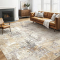 LOONGRUG Area Rug 5x7 Washable Neutral Modern Abstract Living Room Rugs | Soft by LOONGRUG