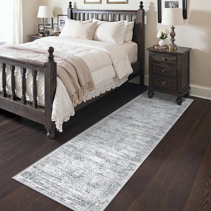 2x7 Runner Rug Non Slip, Washable Hallway Runner Rug, Nursery Room, Soft Runner - Image 3