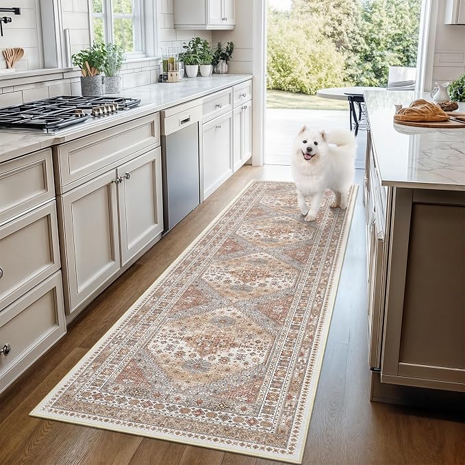 Kitchen Runner Rug Non Slip Washable Rugs 2.5x8, Carpet Runner - Image 9