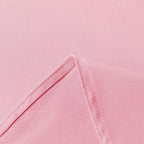 sancua Rectangle Tablecloth - 54 x 54 Inch - Stain and Wrinkle Resistant Washable Polyester Table Cloth, Decorative Fabric Table Cover for Dining Tables, Buffet Parties and Camping, Pink