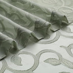 Furman Sage Green Sheer Curtains 45 Inch Length 2 Panels Set - Image 6