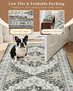 Madane 4x12 Wide Hallway Runner Rug Washable - Image 6