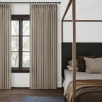 Pinch Pleat 60 Inch Wide Semi Sheer Curtains 102 Inches Long - Image 7